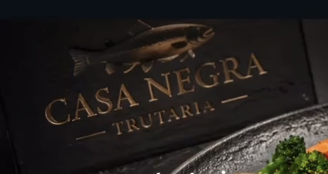 Ceviche de truta da Casa Negra